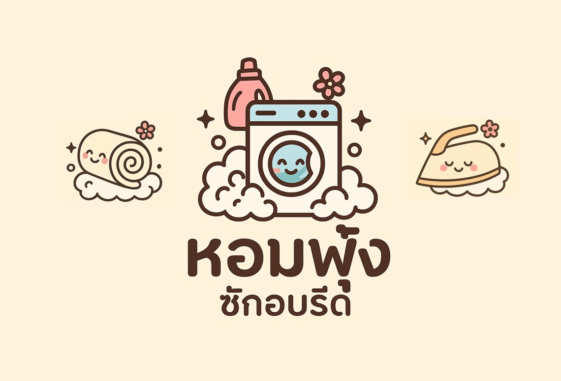 หอมฟุ้ง ซักอบรีด